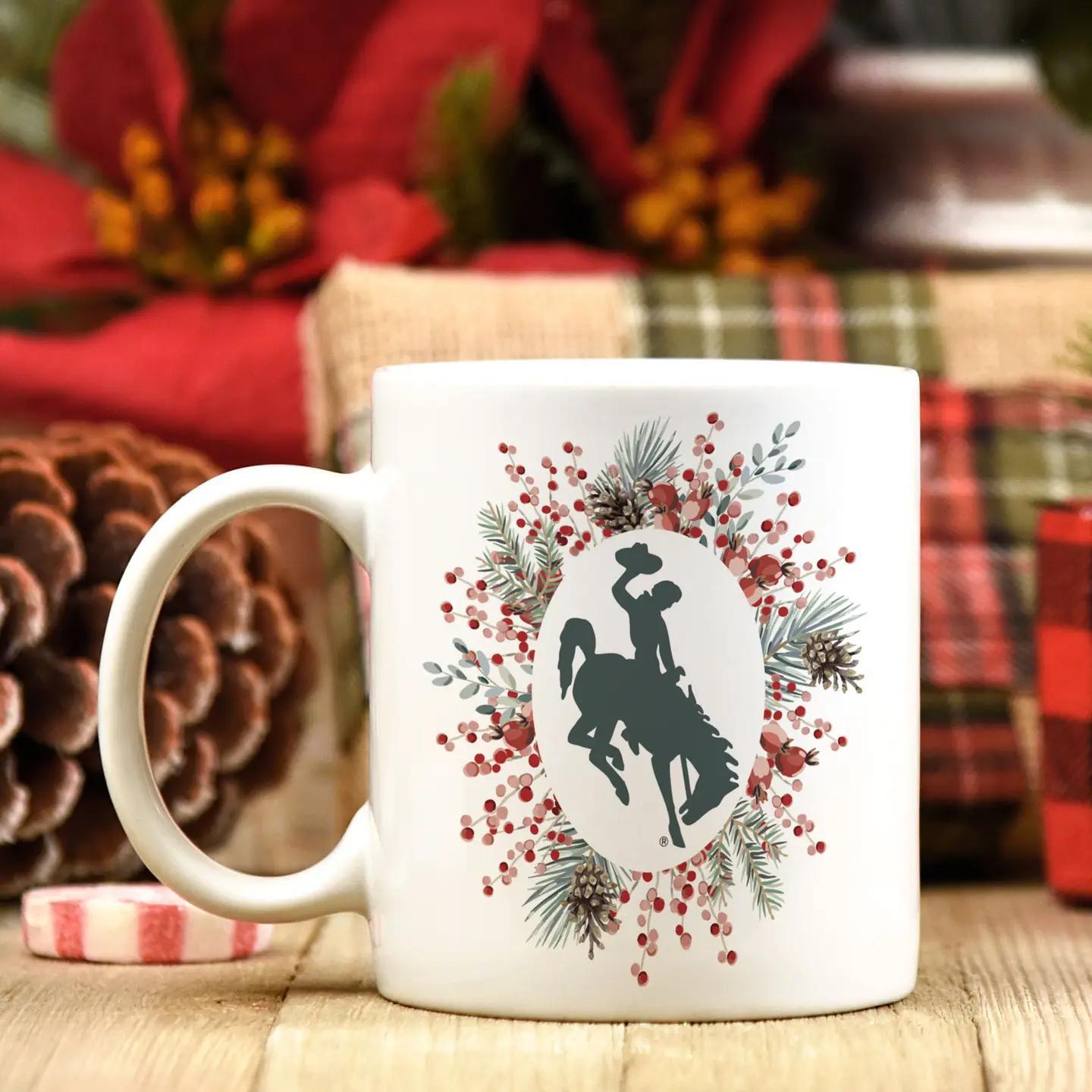 Wyoming Steamboat Ceramic Coffee Mug