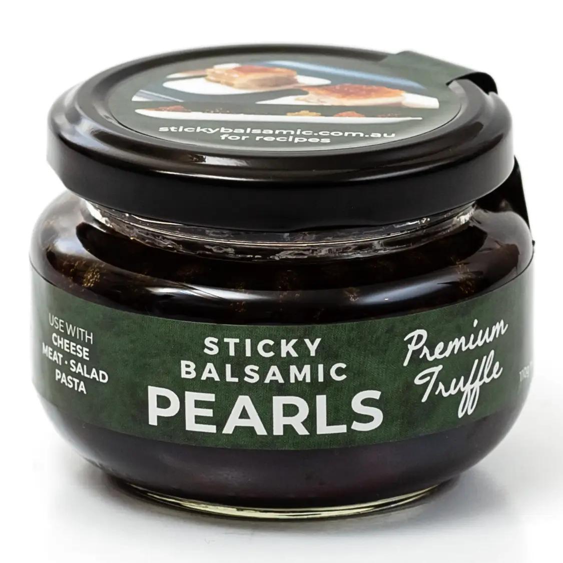 Sticky Balsamic Pearls