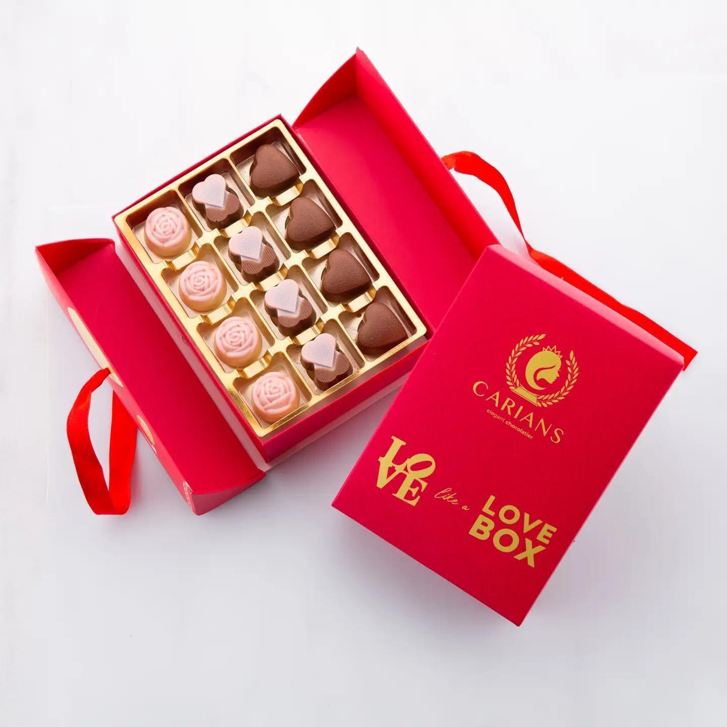 Valentines Chocolate Gift Box