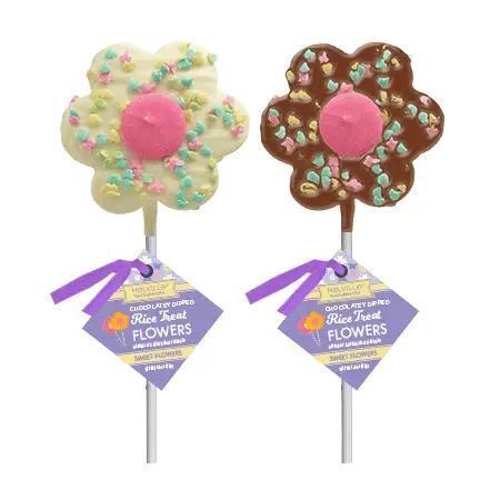Rice Treat Flowers