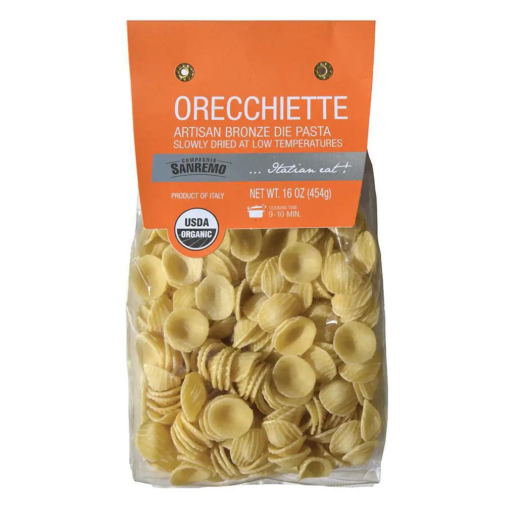 Sanremo Organic Artisan Orecchiette Pasta