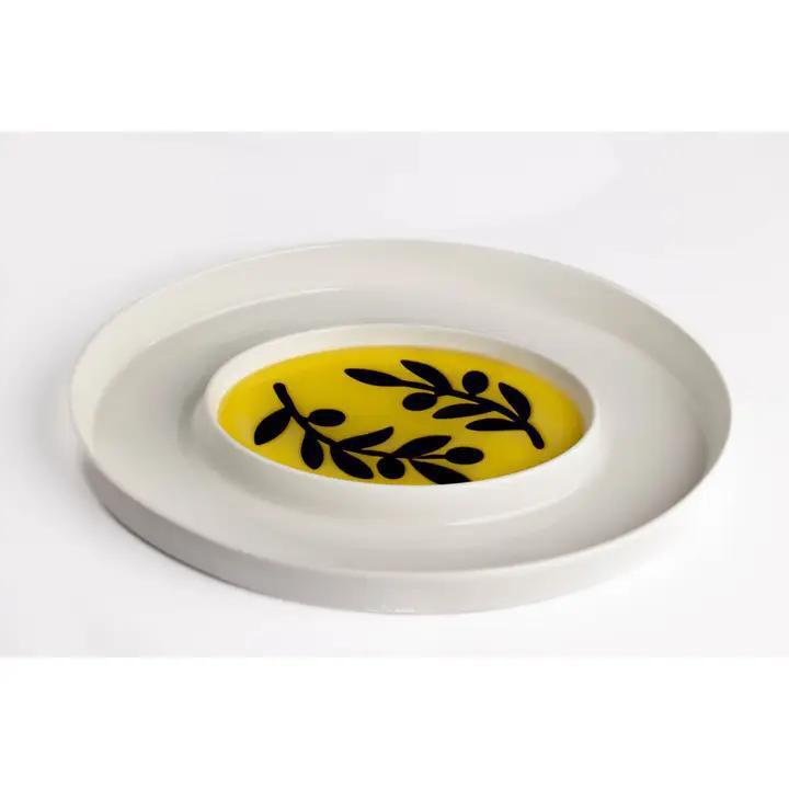 Olive Oil and Balsamic Vinegar Dipping Platter