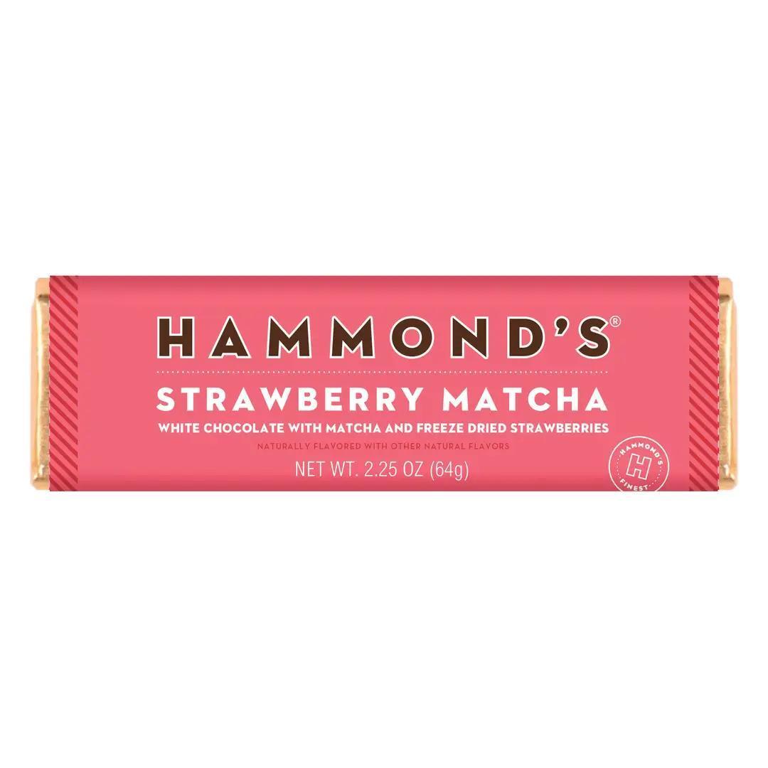 Strawberry Macha Chocolate Bar