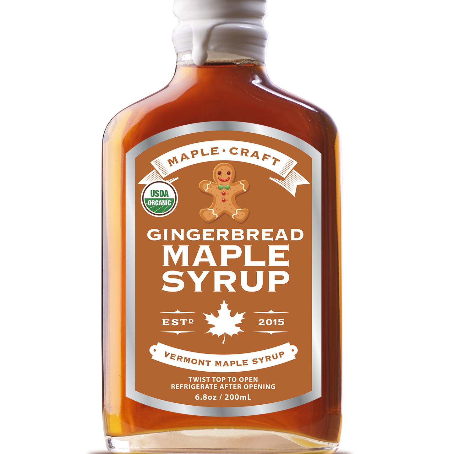 Gingerbread Infused Maple Syrup
