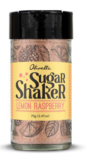 Lemon Raspberry Sugar Shaker