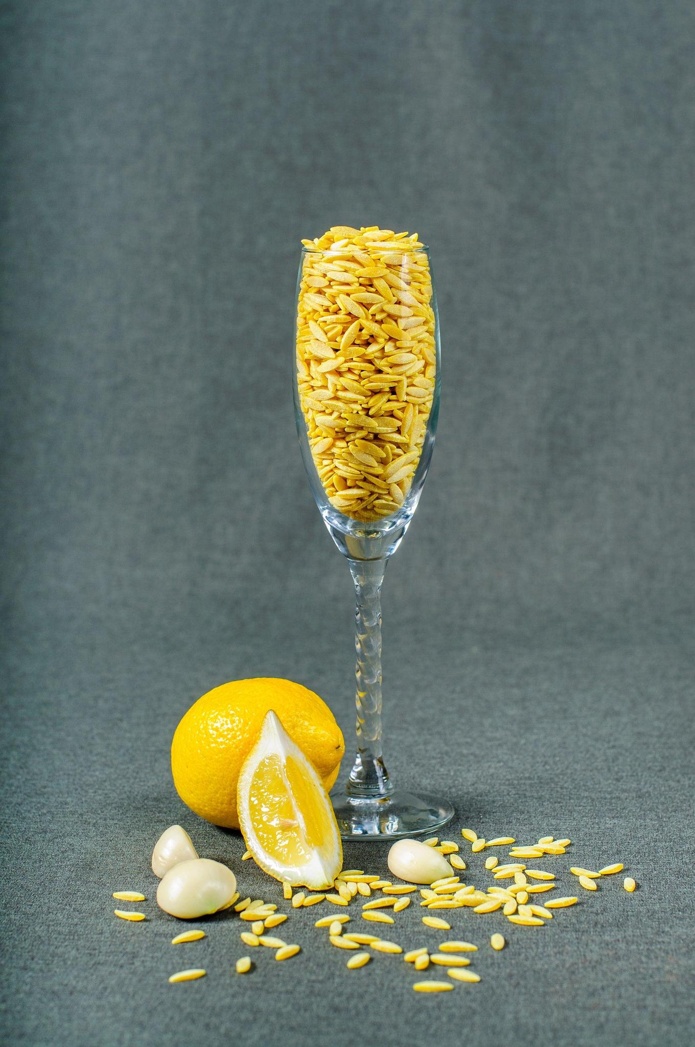Lemon Garlic Orzo
