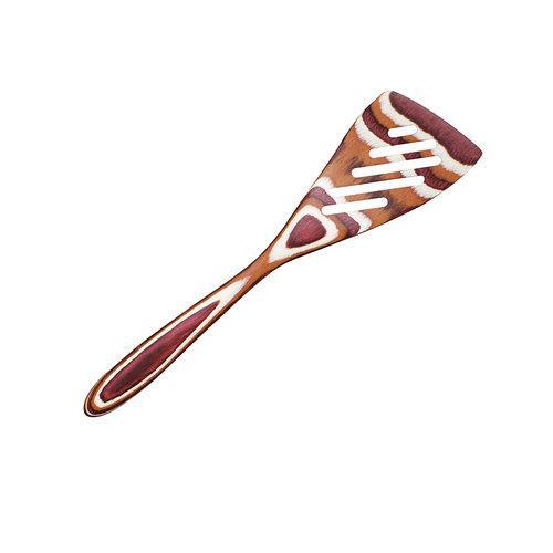 Pakka Mini Slotted Spatula Red