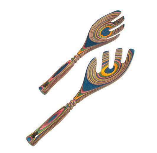 Pakka Mini Salad and Pasta Servers Rainbow