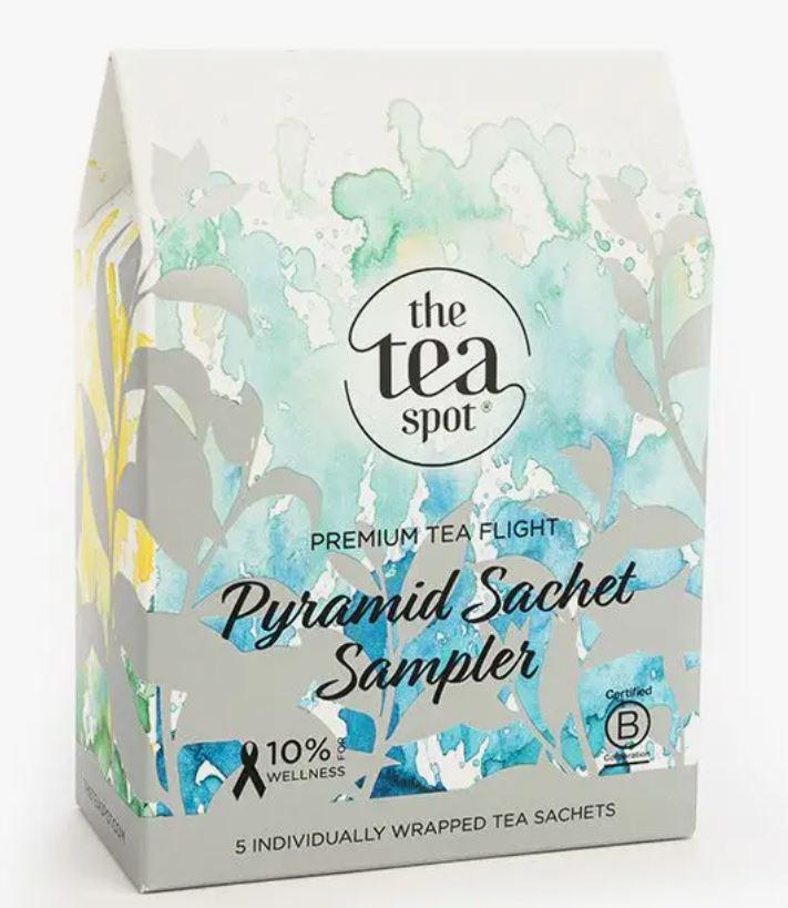 Pyramid Sachet Sampler: Herbal Teas