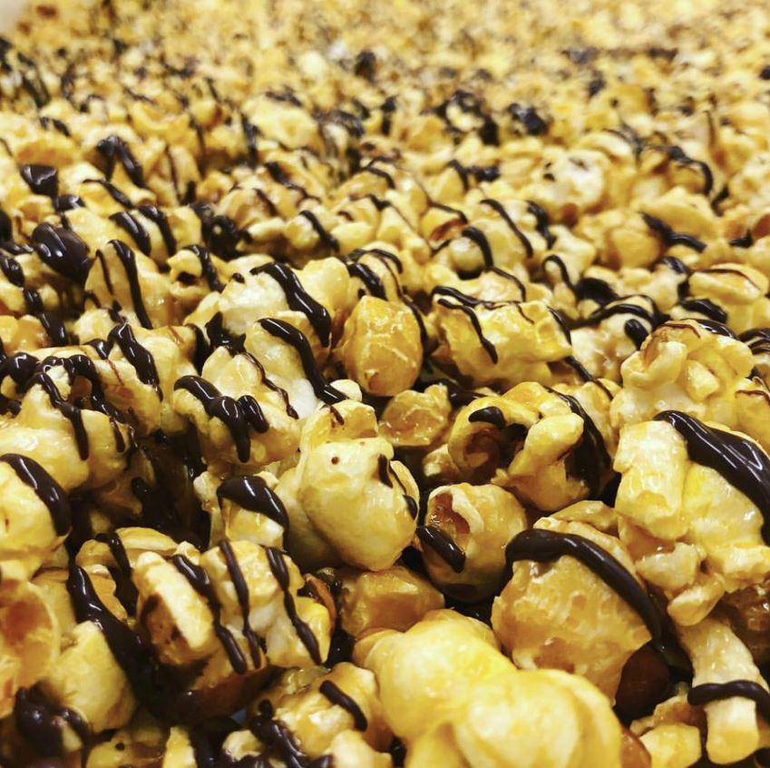 Chocolate English Toffee Popcorn CP