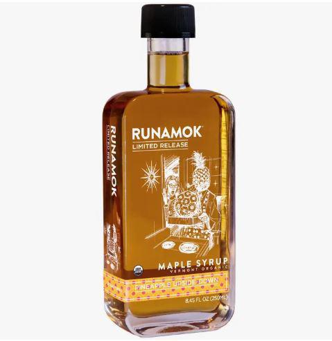 Pineapple Upside Down Maple Syrup