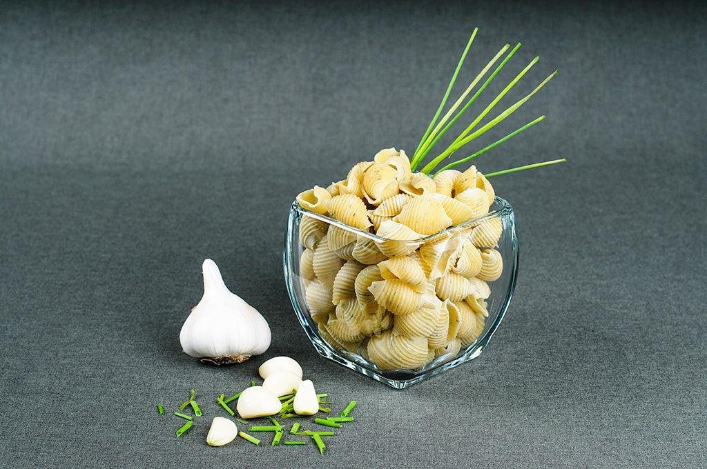 Garlic Chive Seashell