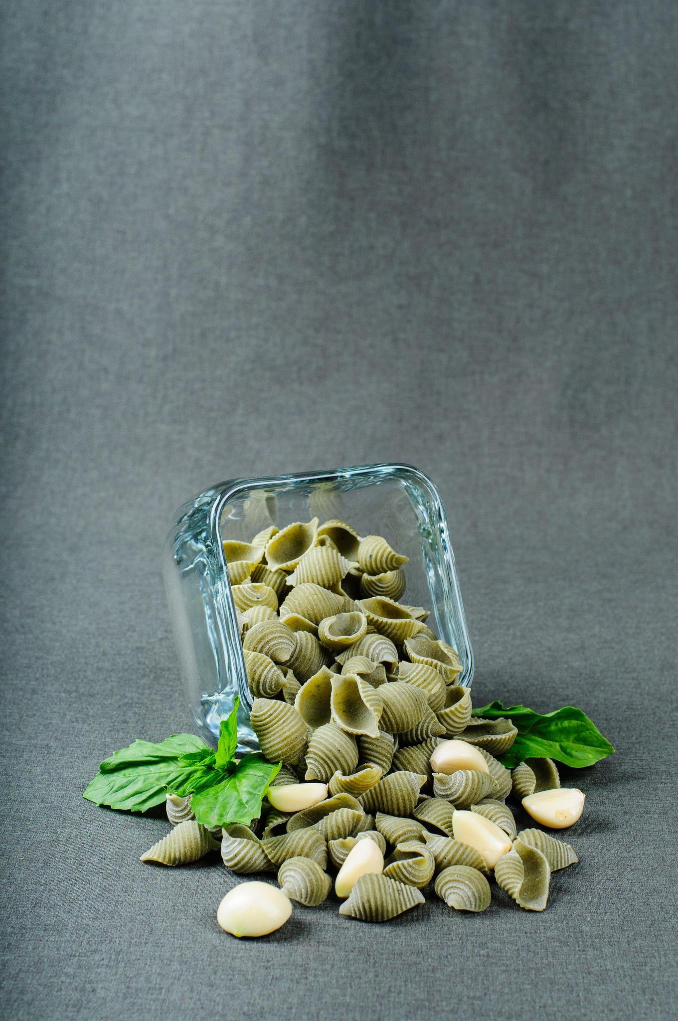 Basil Garlic Sea Shells