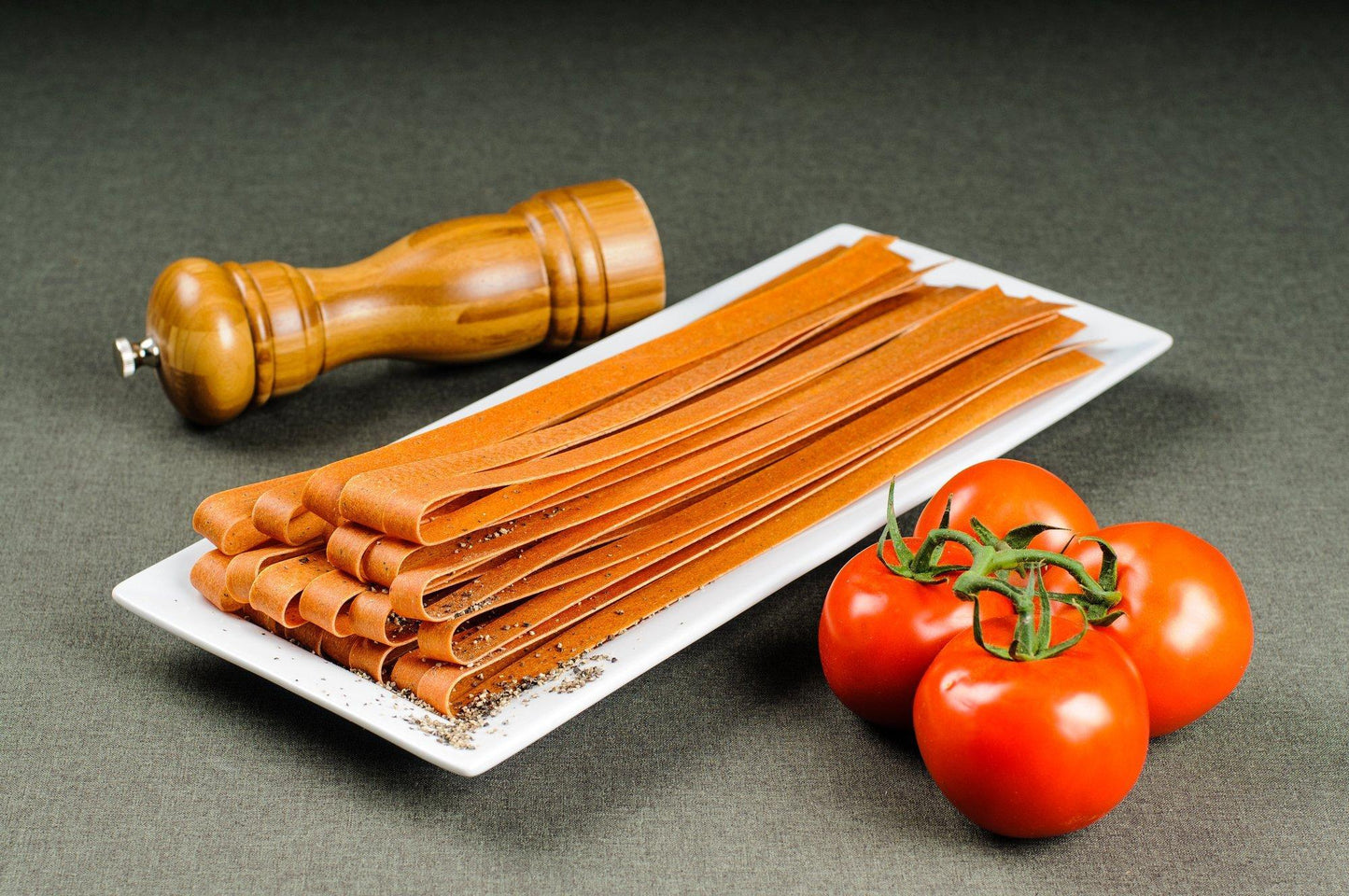Tomato Cracked Pepper Pappardelle