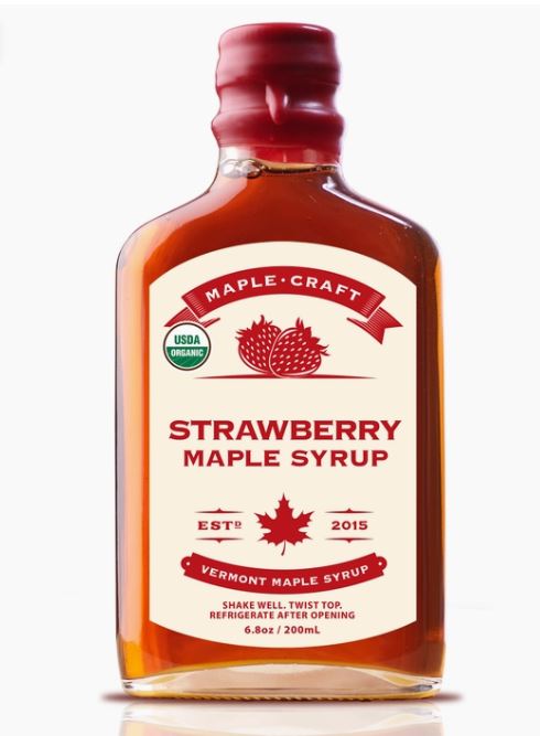 Strawberry Maple Syrup