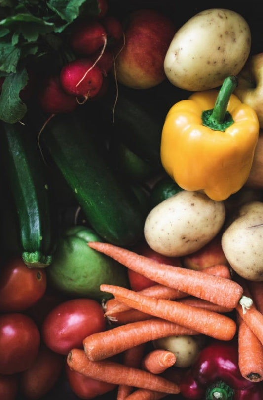 Grilled Vegies with Lemon Honey Vinaigrette