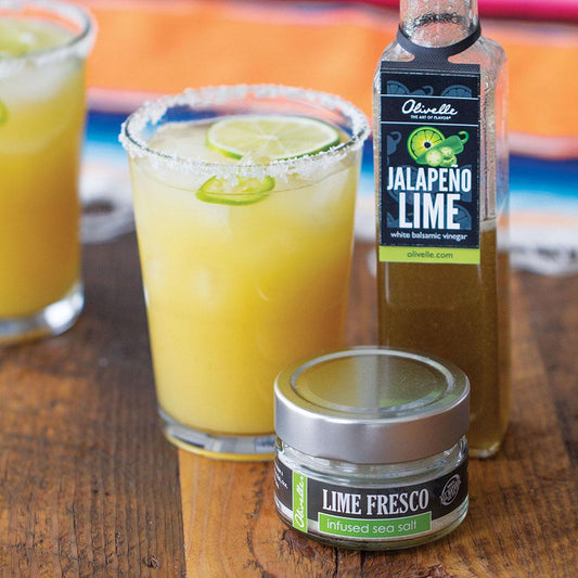 Jalapeno Lime Balsamic Margaritas