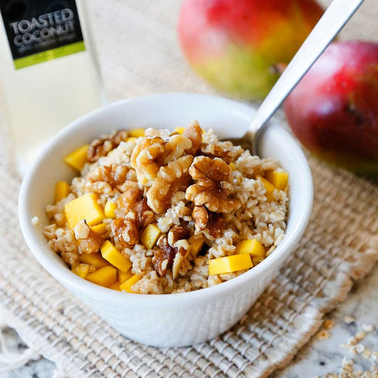 Mango Steel Cut Oats