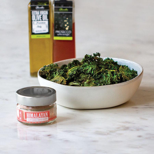 Salt and Vinegar Kale Chips