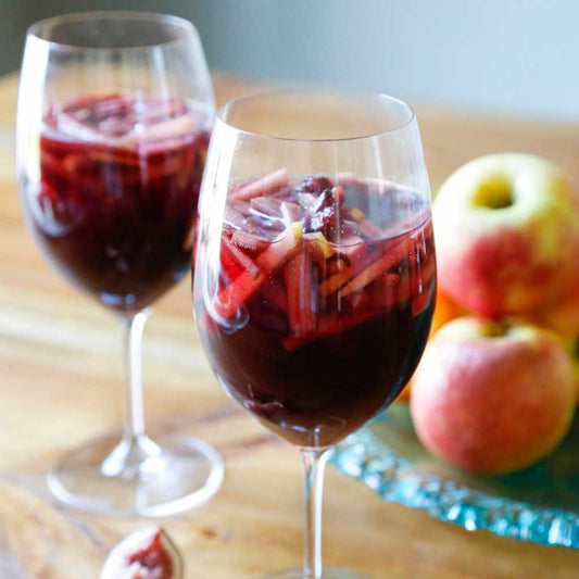 Spiced Apple Sparkling Sangria
