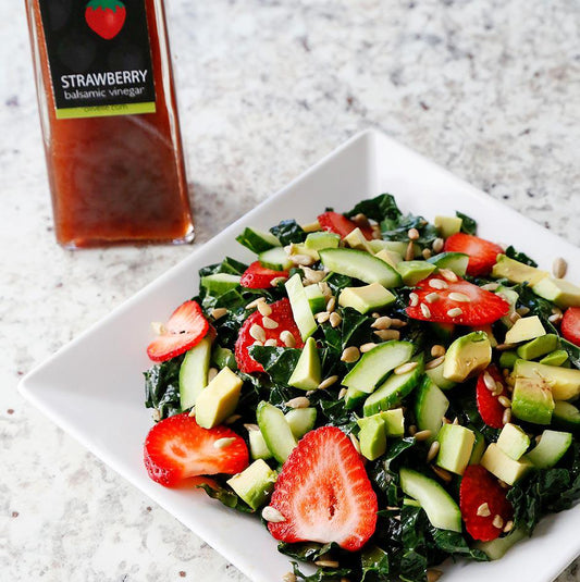 Strawberry Kale Salad