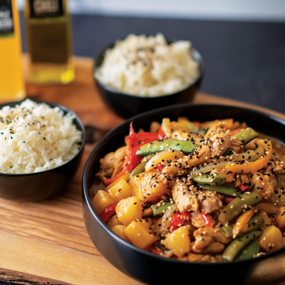 Sweet and Spicy Chicken Stir Fry