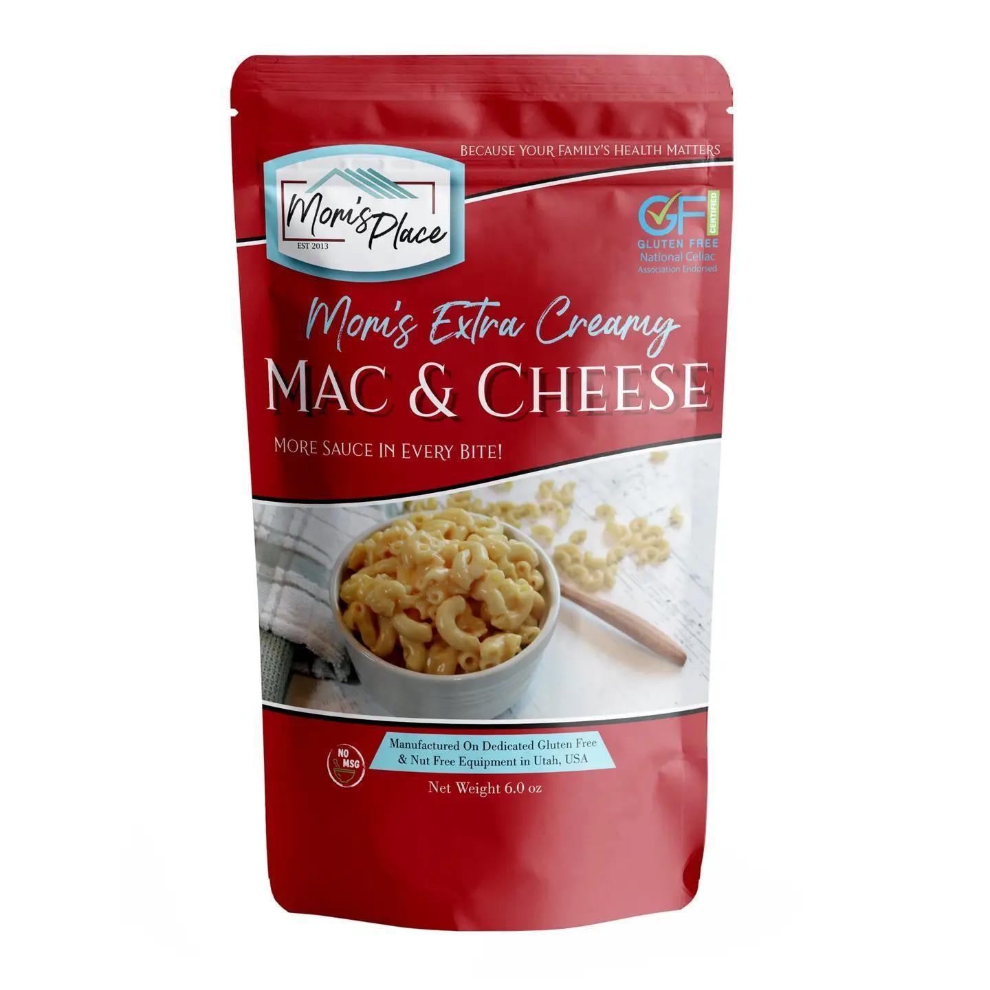 Gluten-Free Extra Cheesy Mac & Cheese