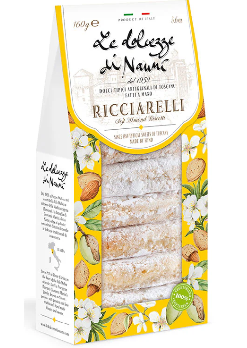 Ricciarelli Soft Almond Cookies
