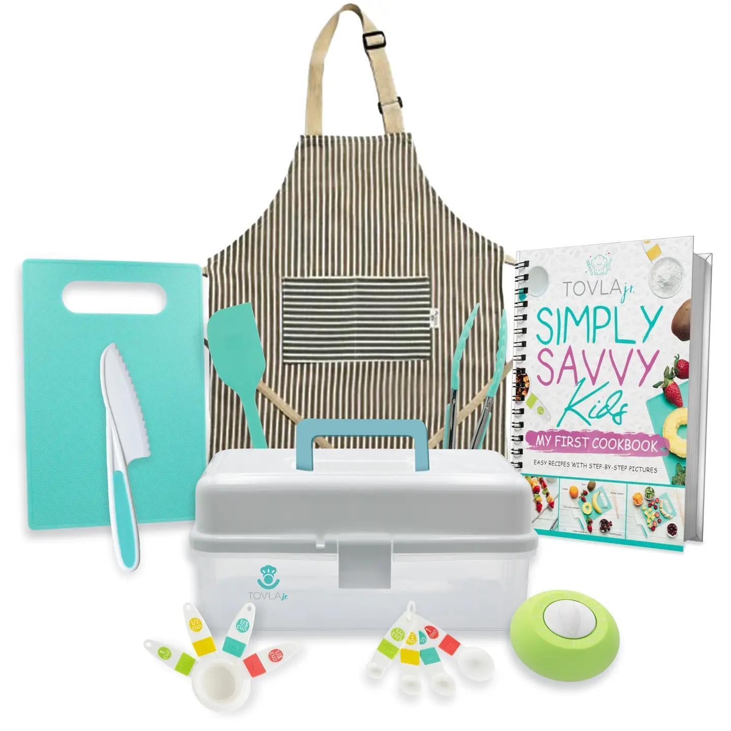 Tovla Jr. Kids Cooking Tools Starter Set
