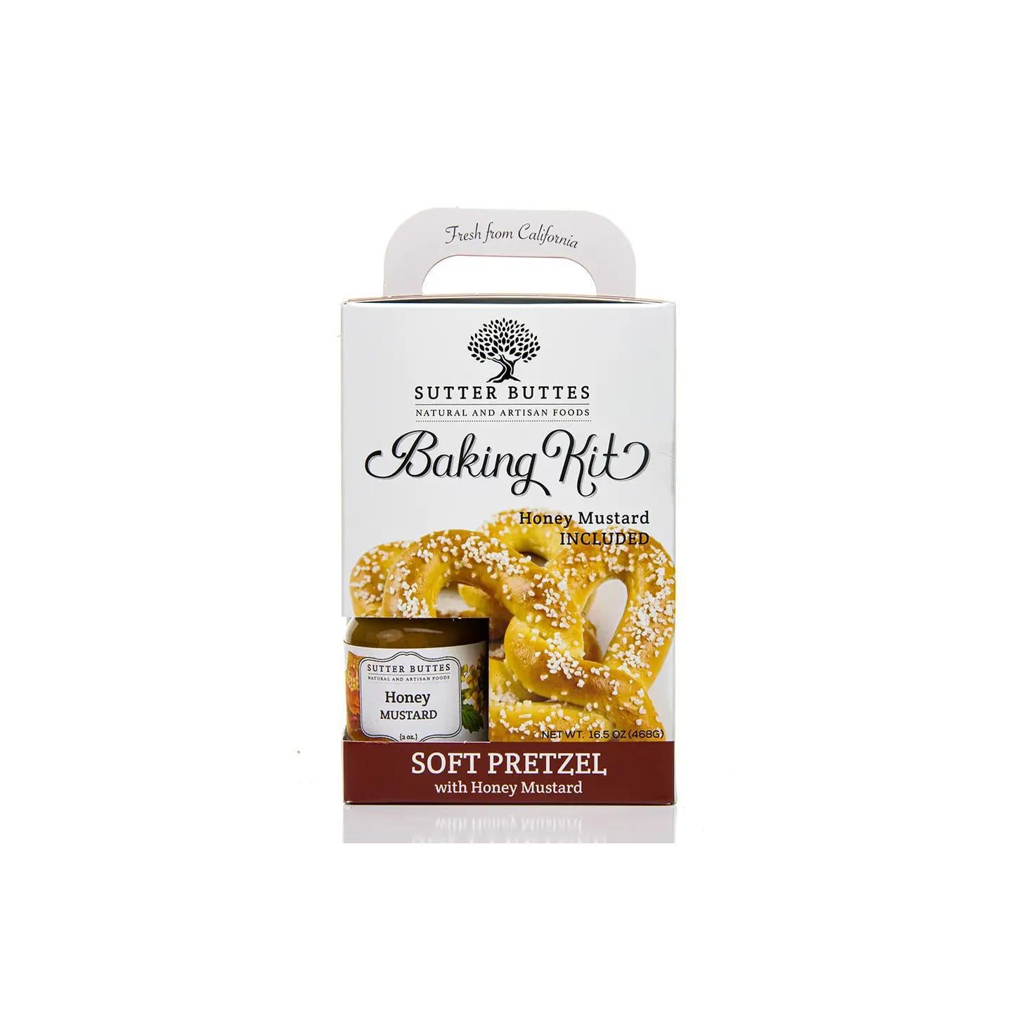 Soft Pretzel with Honey Mustard