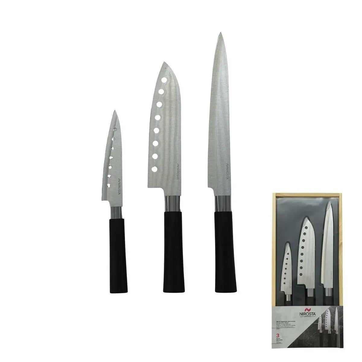 Set of 3 Japanese-Style Knives