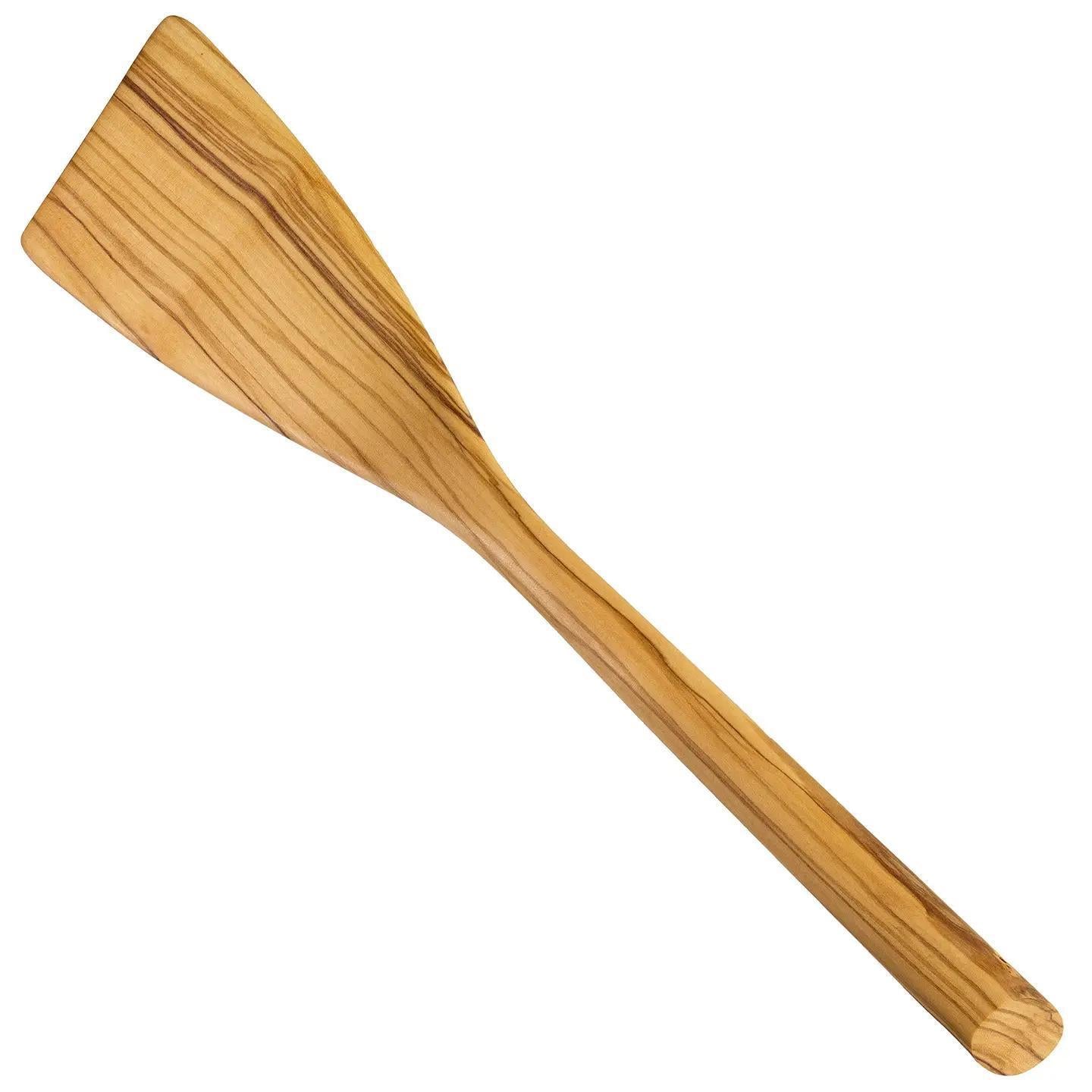 Rock & Branch® Olive Wood Spatula, Safe For Nonstick