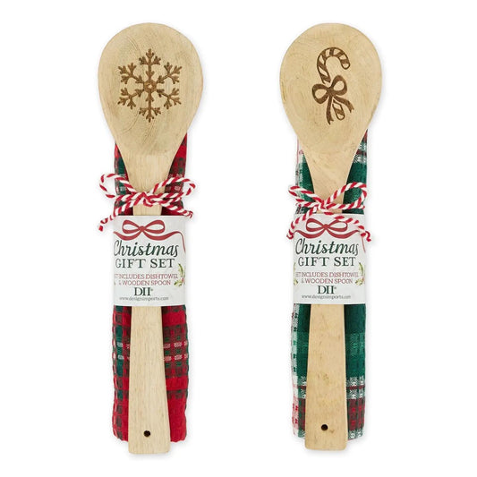 Holiday Spoon & Towel Gift Set