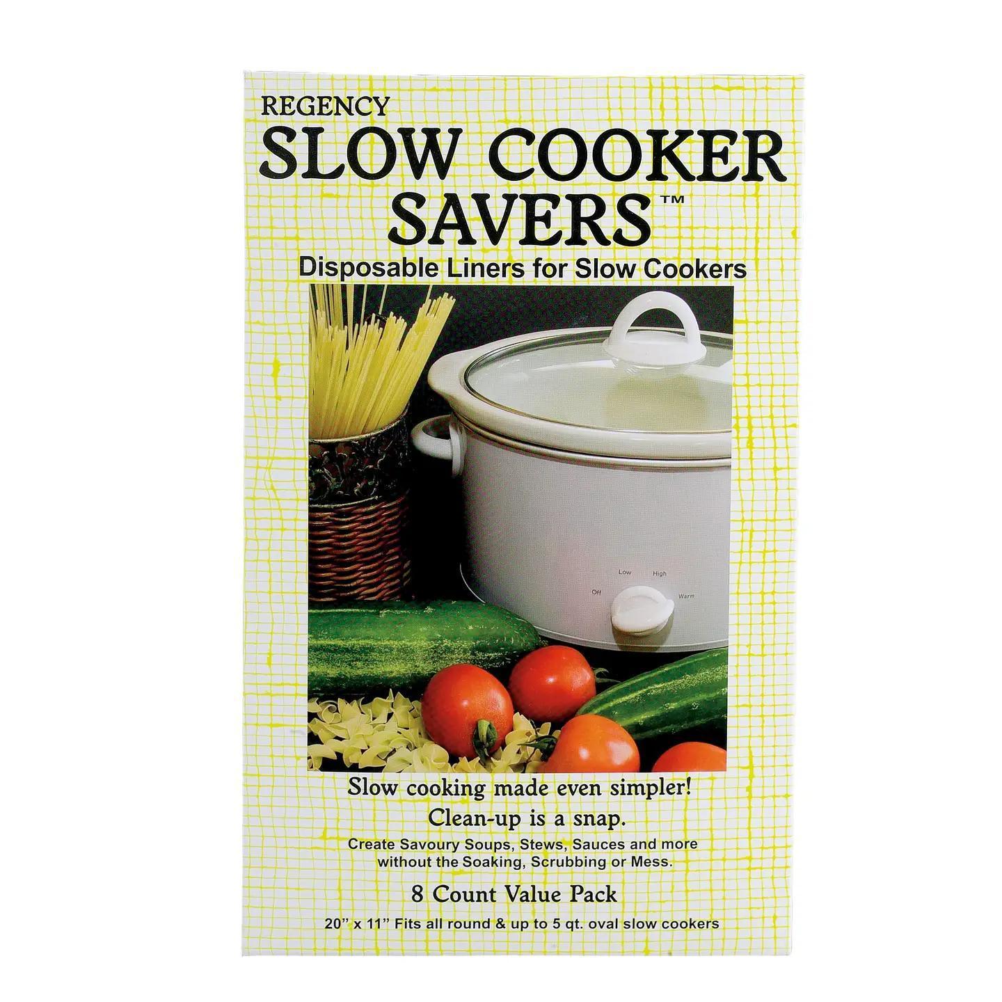Regency Slow Cooker Saver, Set of 8