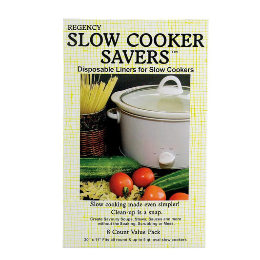 Regency Slow Cooker Saver, Set of 8