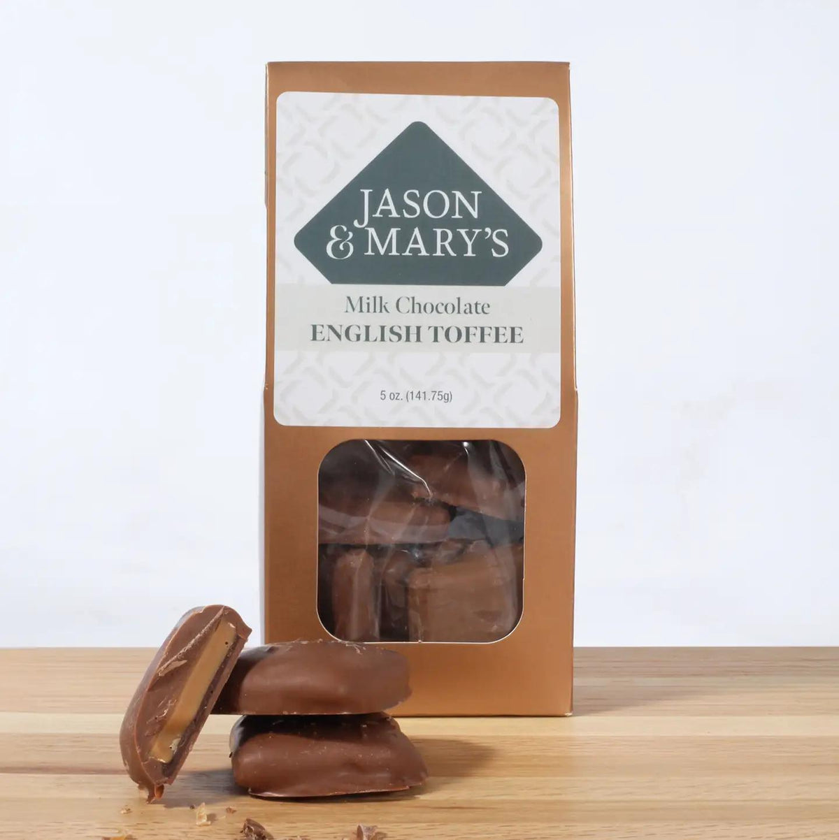 Milk English Toffee Gable Box