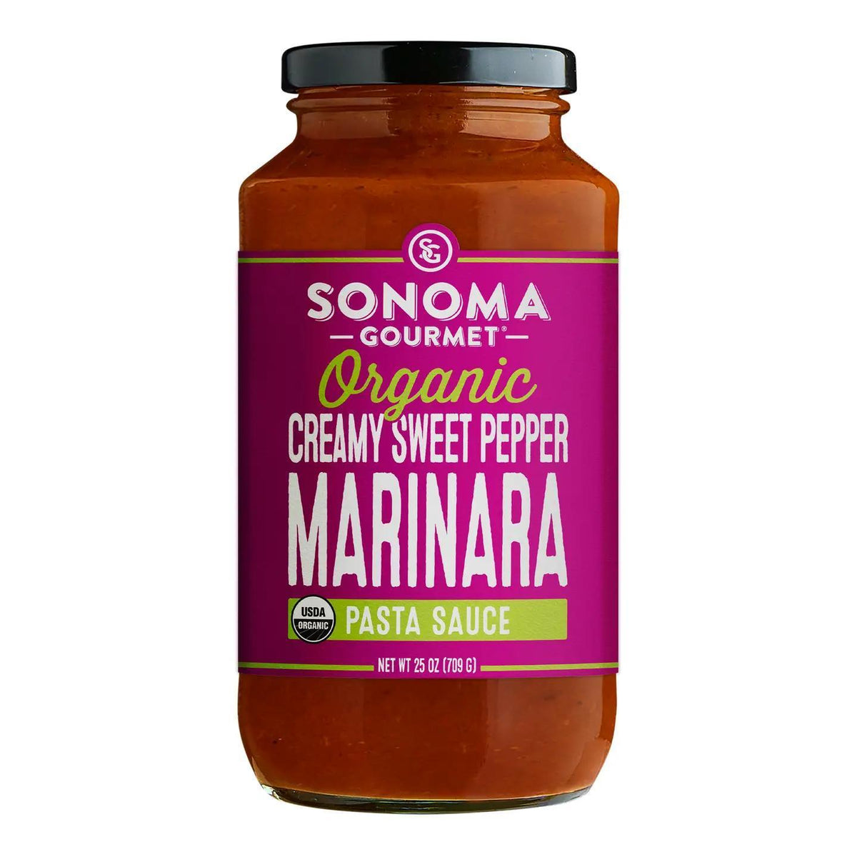 Organic Creamy Sweet Pepper Marinara Pasta Sauce