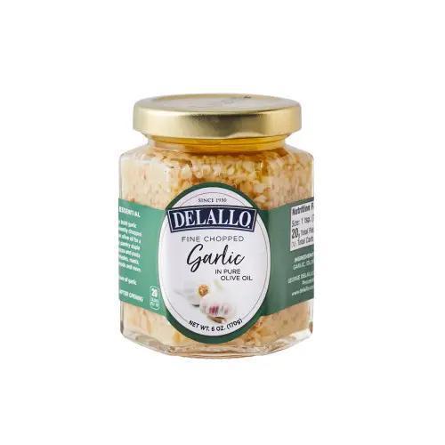 Delallo Chopped Garlic in Oil 6oz