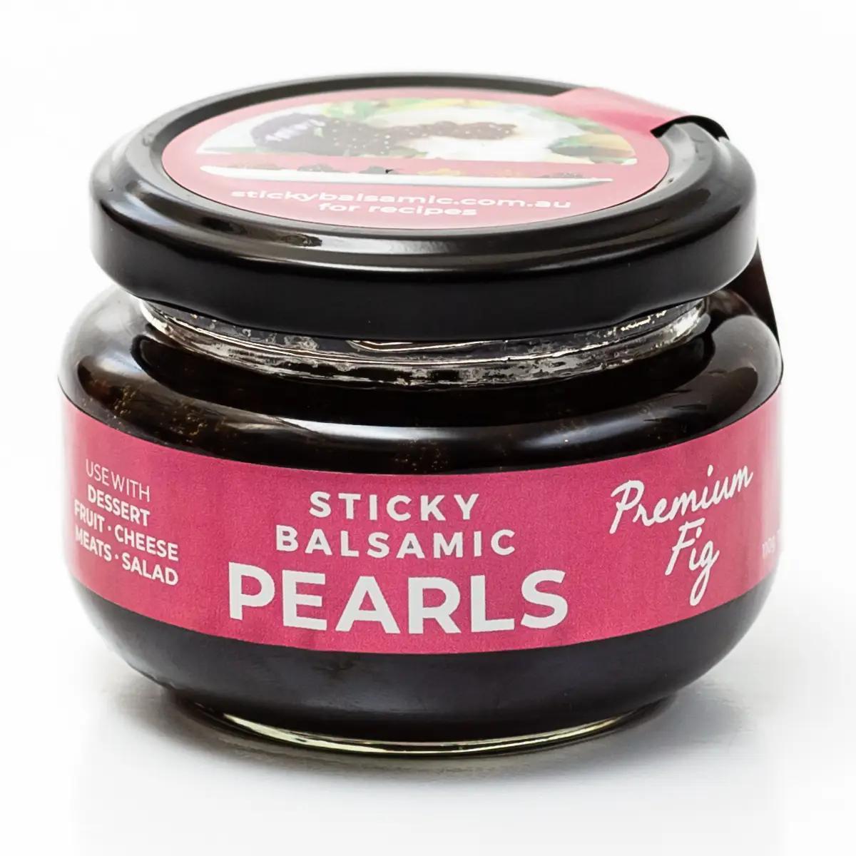 Sticky Balsamic Pearls