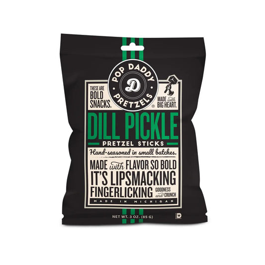 Dill Pickle Seasoned Pretzels 3.0oz