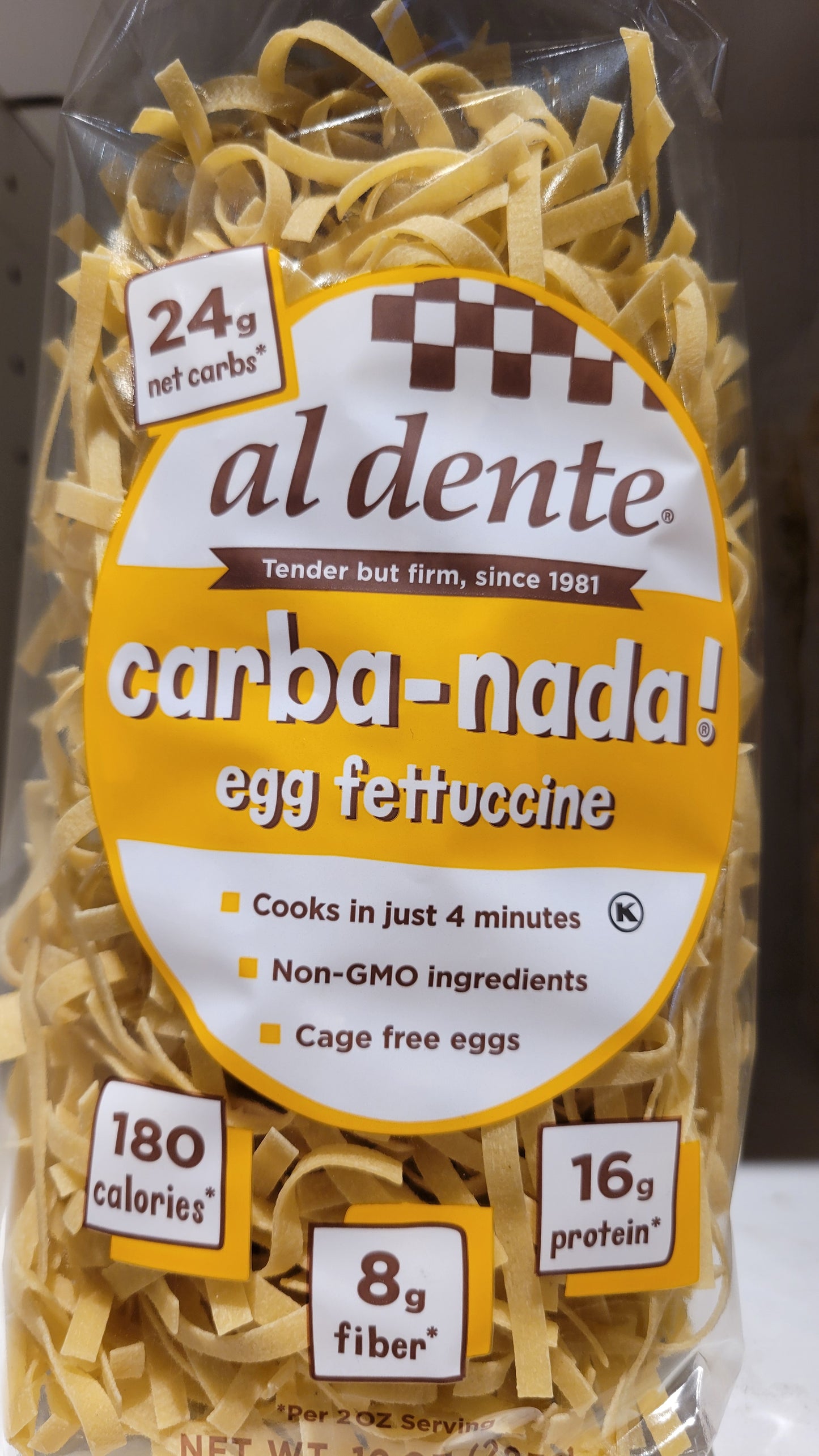 Carba-Nada Egg Fettuccine