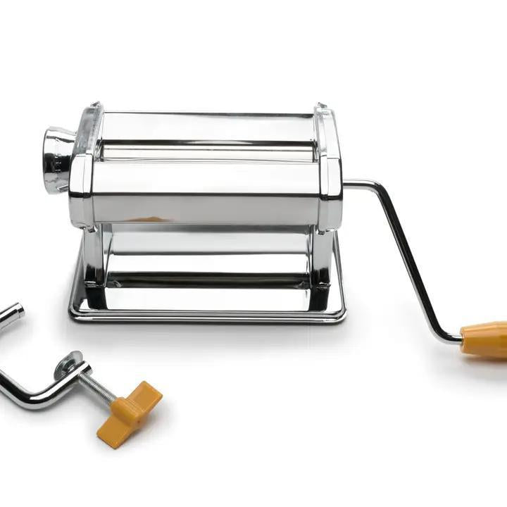 Stainless Steel Pasta Maker Machine, 8" X 14" X 6.5"
