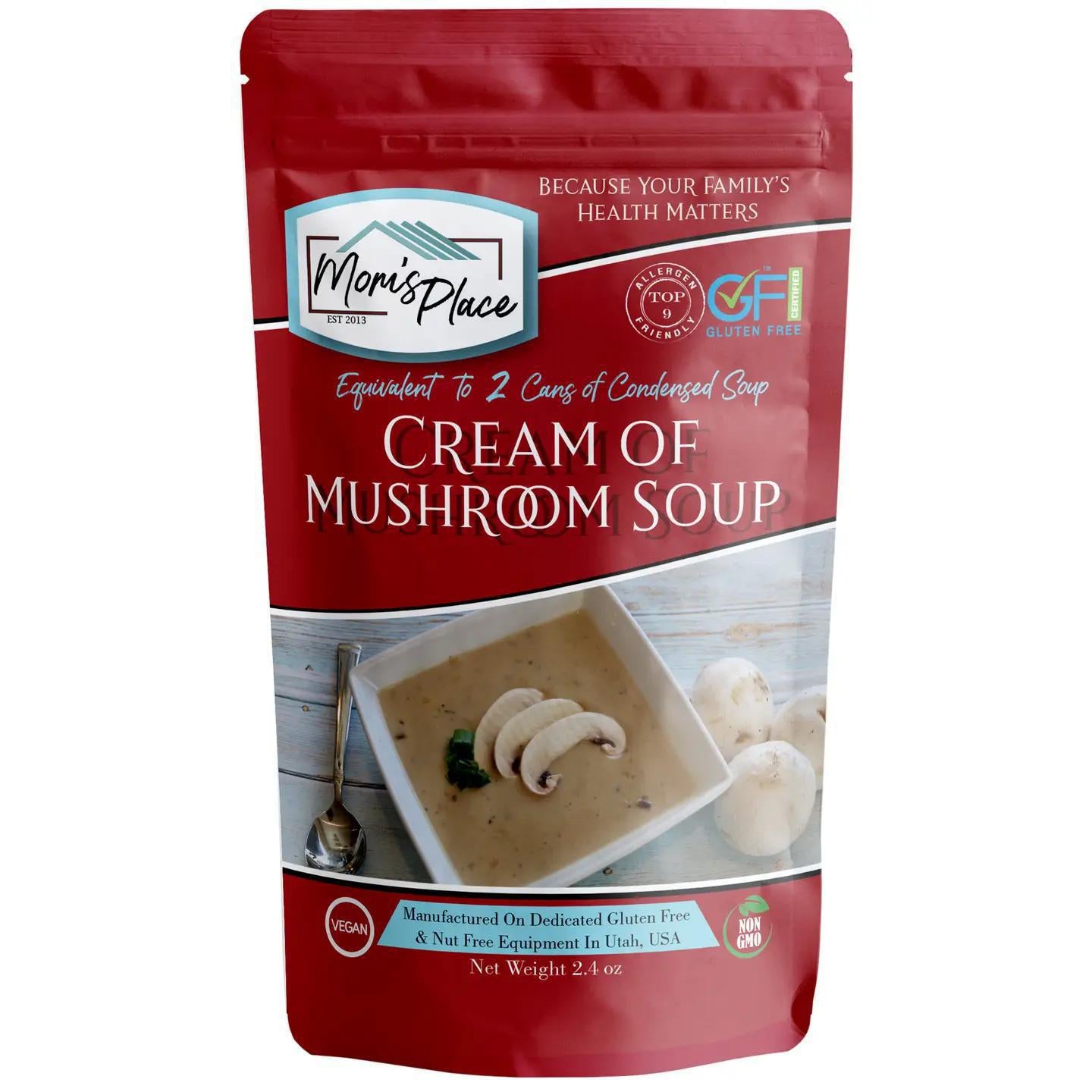 Gluten-Free Cream of Mushroom Soup Mix