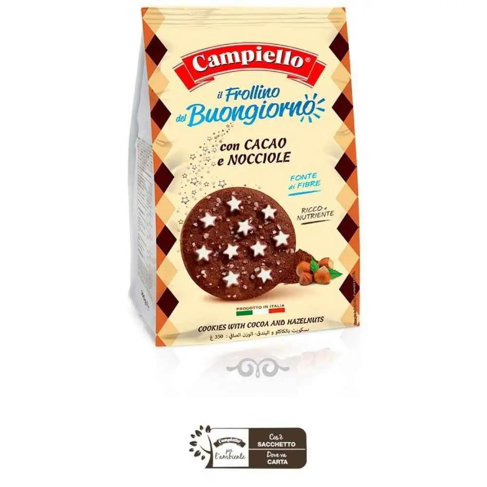 Campiello Shortbread Cookies with Cocoa & Hazelnuts