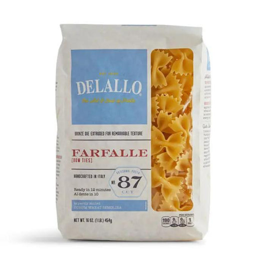 Farfalle (Bow Tie Pasta) By Delallo