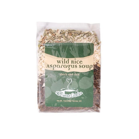 Asparagus Wild Rice Soup