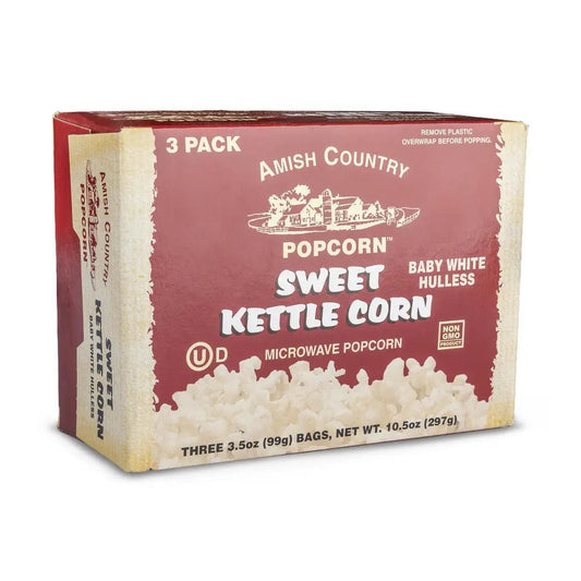 3pk Microwave Sweet Kettle Popcorn