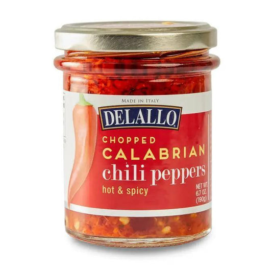 Delallo Crushed Calabrian Chili Peppers