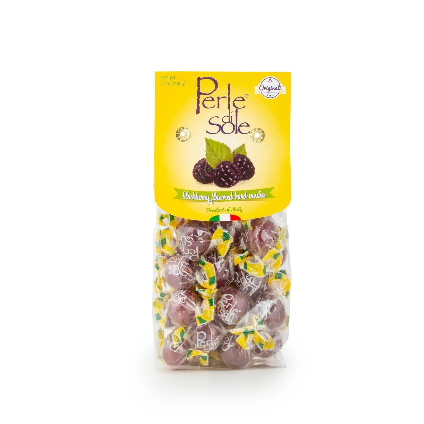 Blackberry Drops with A Tart Fizzy Filling