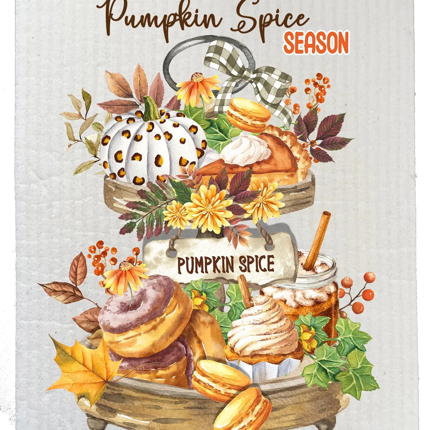 Avery Lane Fall Swedish Dish Cloth